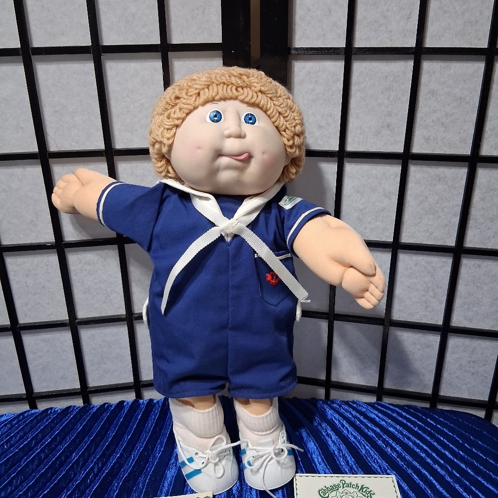 Cabbage Patch Kids Doll in Navy Outfit
